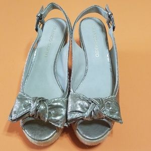 EUC Franco Sarto Olympia Espadrille Sandal